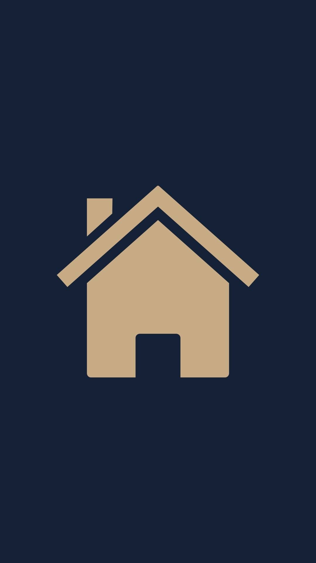 Icon fuer Eigenheim, Wohnimmobilien und Hauskauf